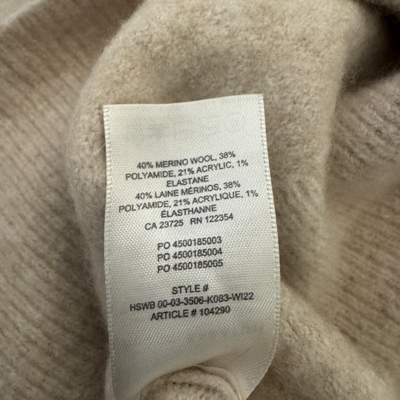 Aritzia - The Group Babaton - Thurlow Relaxed Wool Sweater (Size M) - Picture 9 of 9